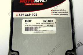 БЛОК УПРАВЛЕНИЯ  OPEL ASTRA 1.6 Z16XE 12214880 DNHP