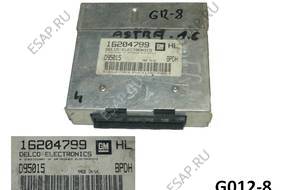 БЛОК УПРАВЛЕНИЯ  OPEL  ASTRA   16204799HL D95015