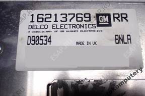 БЛОК УПРАВЛЕНИЯ OPEL ASTRA 1.6B 16213769 bnla БЕЗ КОДА