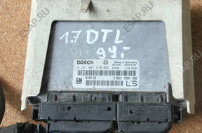 БЛОК УПРАВЛЕНИЯ   OPEL ASTRA 1.7 0281001670 LS