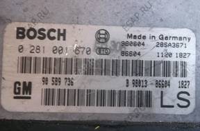 БЛОК УПРАВЛЕНИЯ   OPEL ASTRA 1.7 TD 0281001670