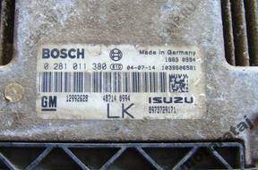 БЛОК УПРАВЛЕНИЯ OPEL ASTRA 1.7CDTI 0281011380 12992628 LK