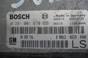 БЛОК УПРАВЛЕНИЯ   OPEL ASTRA 1.7DTL 0281001670