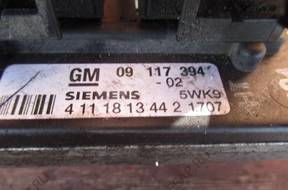 БЛОК УПРАВЛЕНИЯ OPEL ASTRA 1.8 09117394