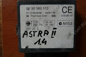 БЛОК УПРАВЛЕНИЯ OPEL ASTRA 2 1.4 90560112