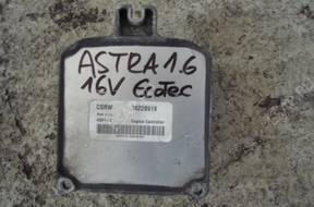 БЛОК УПРАВЛЕНИЯ opel astra 2 ,1.6 16v
