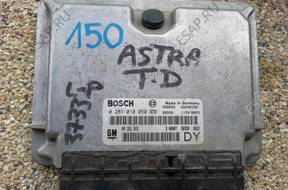 БЛОК УПРАВЛЕНИЯ OPEL ASTRA 2.0 DTI 0281010050 09181243