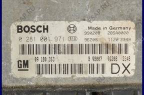 БЛОК УПРАВЛЕНИЯ   OPEL ASTRA 2.0 TD 0281001971 DX