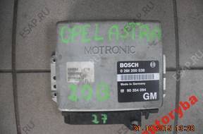 БЛОК УПРАВЛЕНИЯ OPEL ASTRA 2.0B 90354094 0261200538