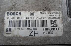 БЛОК УПРАВЛЕНИЯ OPEL ASTRA 3 H 1.7 CDTI   WIZKA
