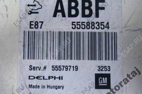 БЛОК УПРАВЛЕНИЯ OPEL ASTRA 55588354 55579719 ABBF E87