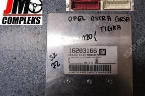 БЛОК УПРАВЛЕНИЯ OPEL ASTRA CORSA   16203166