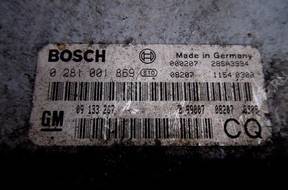 БЛОК УПРАВЛЕНИЯ OPEL ASTRA   ДВИГАТЕЛЕМ *0281001869*