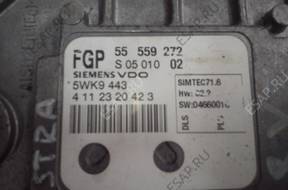 БЛОК УПРАВЛЕНИЯ   OPEL ASTRA  H 1.8XE 55559272
