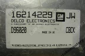 БЛОК УПРАВЛЕНИЯ OPEL ASTRA I 1.6 16214229jw d96020 БЕЗ КОДА