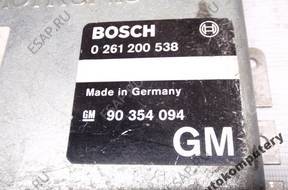 БЛОК УПРАВЛЕНИЯ OPEL ASTRA I 2.0 90354094 0261200538
