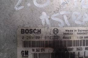 БЛОК УПРАВЛЕНИЯ   OPEL ASTRA II 0281001674