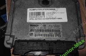 БЛОК УПРАВЛЕНИЯ  , OPEL ASTRA II  0281010267