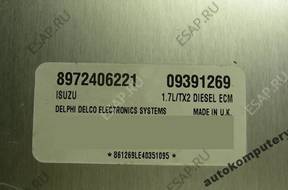 БЛОК УПРАВЛЕНИЯ OPEL ASTRA II 09391269 8972406221 БЕЗ КОДА