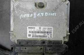БЛОК УПРАВЛЕНИЯ opel astra II 1,7d