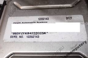 БЛОК УПРАВЛЕНИЯ OPEL ASTRA II 12202143 dfzf БЕЗ КОДА