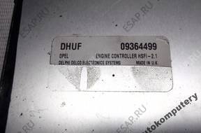 БЛОК УПРАВЛЕНИЯ OPEL ASTRA II 1.4 09364499 dhuf БЕЗ КОДА