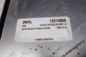БЛОК УПРАВЛЕНИЯ OPEL ASTRA II 1.4 12214850 dnhl БЕЗ КОДА
