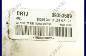 БЛОК УПРАВЛЕНИЯ   OPEL ASTRA II 1.6 09353509 DRTJ