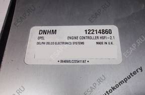 БЛОК УПРАВЛЕНИЯ OPEL ASTRA II 1.6 12214860 dnhm БЕЗ КОДА