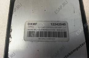 БЛОК УПРАВЛЕНИЯ OPEL ASTRA II 1.6 12242040 dxmf БЕЗ КОДА
