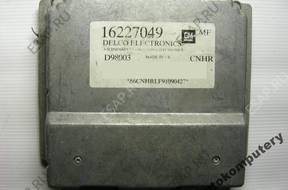 БЛОК УПРАВЛЕНИЯ OPEL ASTRA II 1.6 16227049 d98003 БЕЗ КОДА