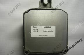 БЛОК УПРАВЛЕНИЯ OPEL ASTRA II 1.6 16228919 cnjh БЕЗ КОДА
