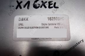 БЛОК УПРАВЛЕНИЯ OPEL ASTRA II 1.6 16250009 bdkk БЕЗ КОДА