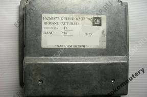 БЛОК УПРАВЛЕНИЯ OPEL ASTRA II 1.6 16268377 6237797 БЕЗ КОДА