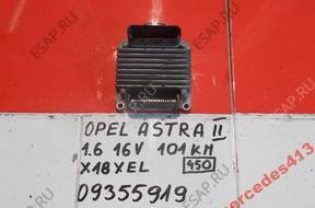 БЛОК УПРАВЛЕНИЯ OPEL ASTRA II 1.6 16V   09355919