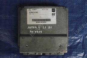 БЛОК УПРАВЛЕНИЯ OPEL ASTRA II 1.6 8V   6237797