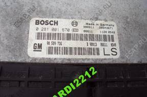 БЛОК УПРАВЛЕНИЯ OPEL ASTRA II 1.7   0281001670 LS