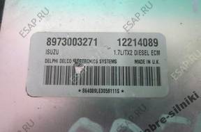 БЛОК УПРАВЛЕНИЯ   OPEL ASTRA II 1.7 DTI 12214089