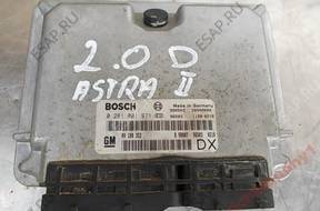 БЛОК УПРАВЛЕНИЯ OPEL ASTRA II 2 G 2.0 D   BOSCH