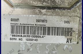БЛОК УПРАВЛЕНИЯ OPEL ASTRA II 2.2 09378673 DKBJ AY