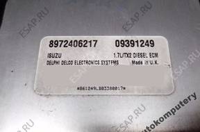 БЛОК УПРАВЛЕНИЯ OPEL ASTRA II 8972406217 09391249 БЕЗ КОДА