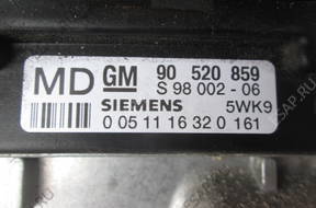 БЛОК УПРАВЛЕНИЯ OPEL ASTRA II G 2,0 90520859 КОМПЛЕКТ