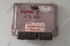 БЛОК УПРАВЛЕНИЯ ,  OPEL ASTRA II1.7TDI 0281001670