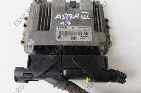 БЛОК УПРАВЛЕНИЯ OPEL ASTRA III 1.7 CDTI   ДВИГАТЕЛЕМ