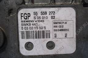 БЛОК УПРАВЛЕНИЯ OPEL ASTRA III 3 H 1.8 55559272