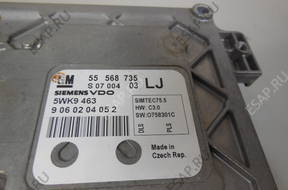 БЛОК УПРАВЛЕНИЯ OPEL ASTRA III   ДВИГАТЕЛЕМ 5WK9463