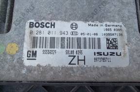 БЛОК УПРАВЛЕНИЯ OPEL ASTRA III H 1,7 CDTI   ZH