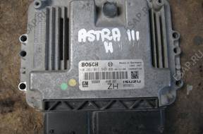 БЛОК УПРАВЛЕНИЯ   OPEL ASTRA III H 3 0281011943