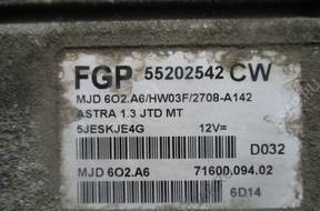 БЛОК УПРАВЛЕНИЯ OPEL ASTRA III H 3 1.3 CDTI 55202542 CW