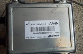 БЛОК УПРАВЛЕНИЯ OPEL ASTRA IV 1.4 12647212 AA4N